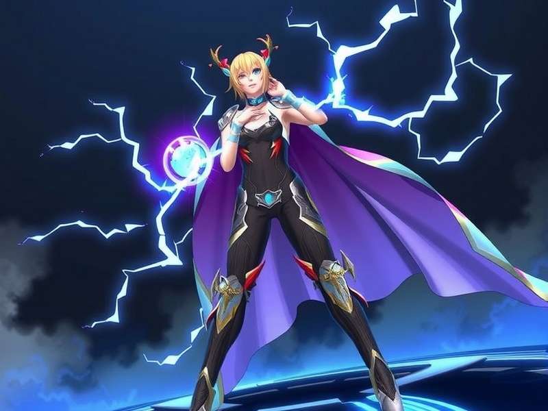 Lightning Champion game hero character